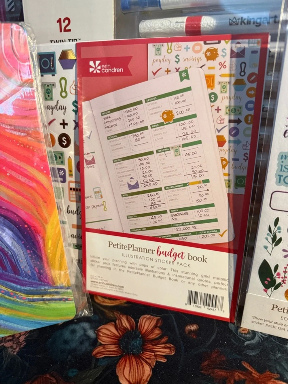 Erin condren notebook and sticker bundles. See pics